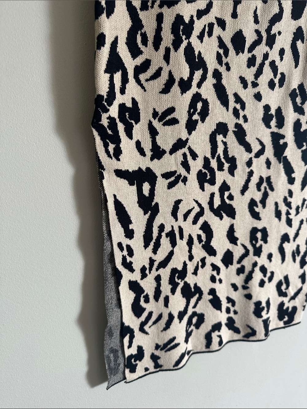 NWT Animal Print Knit Pencil Midi - Picture 13 of 14